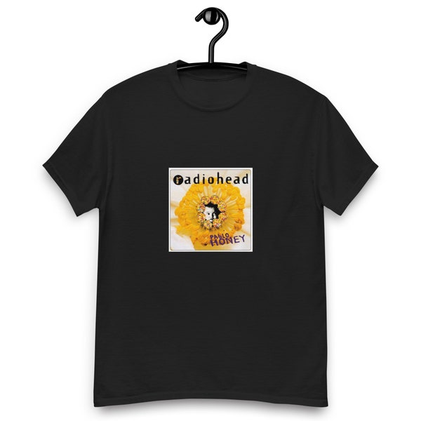 Radiohead Pablo Honey Band Tee, muziekfan T-shirt, rockband shirt, grafisch T-shirt, muziekcadeau