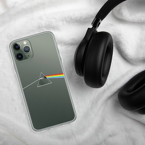 Pink Floyd "Dark Side of the Moon" iPhone Hülle, Classic Rock Phone Cover, Musikliebhaber Geschenk
