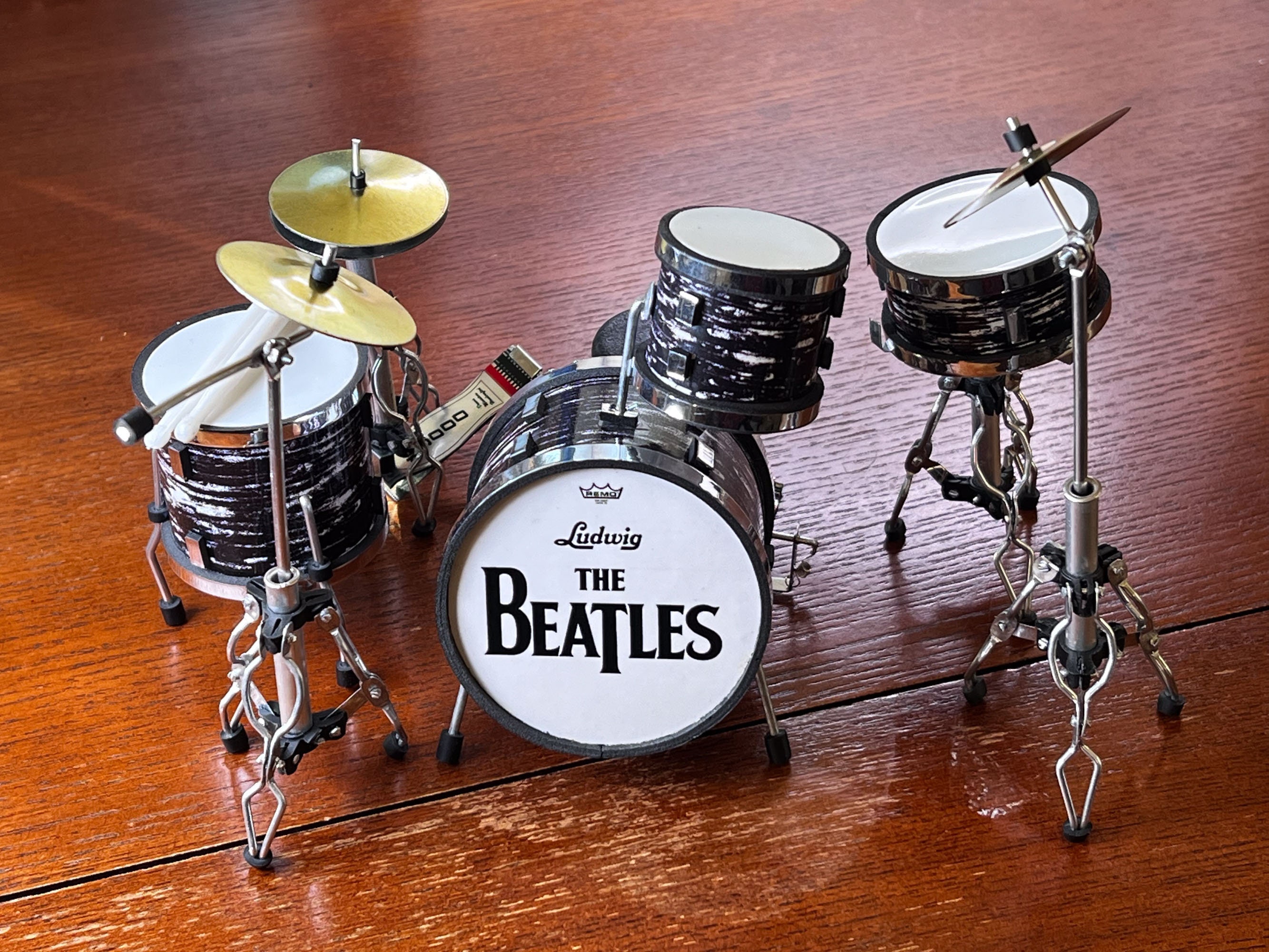 THE BEATLES DRUM KIT- An Original Limited Edition Linocut (Series of 1 –  Embrace The Weird