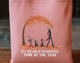 Vintage Halloween Organic Cotton Tote Bag, Trade Show Gift