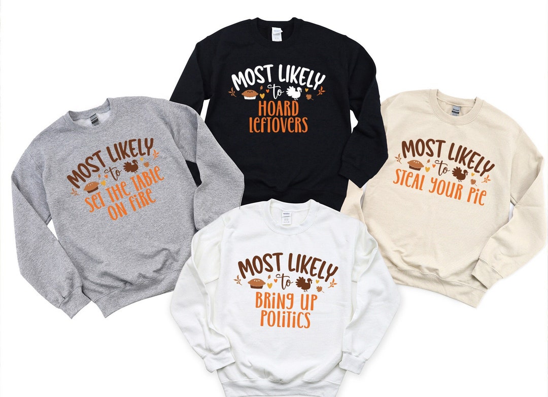 Funny Group Thanksgiving Sweatshirt ,best Friends Thanksgiving Hoodie