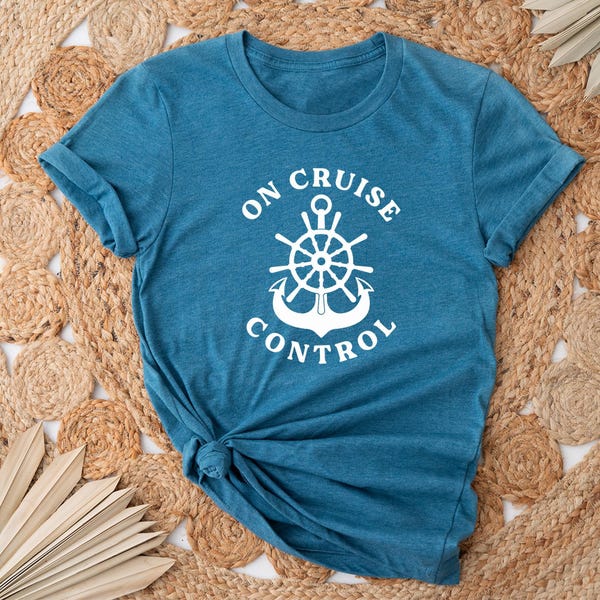 Cruise Control T-Shirt: Family Vacation Sea Shirt
