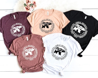 Gatlinburg Family Vacation 2023 Shirt: Mountains Crew Tee