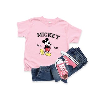Camiseta vintage de Mickey Mouse de Disney Family Retro imagen 4