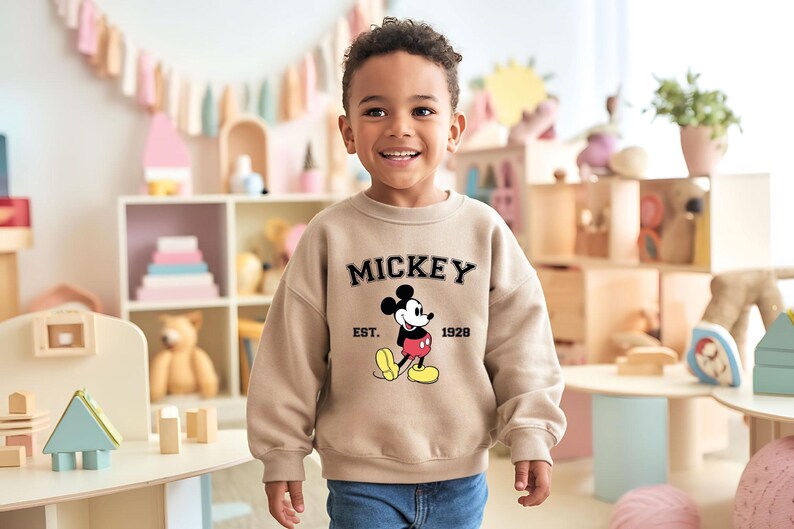 Camiseta vintage de Mickey Mouse de Disney Family Retro imagen 7