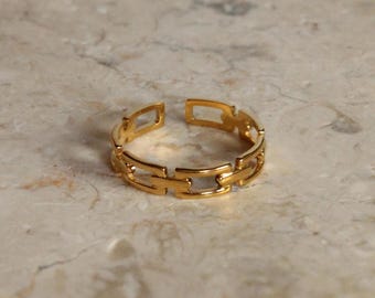 Chain Link Ring (Adjustable)