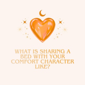 what is sharing a bed with your comfort character like? || 2 card reading