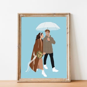 Portrait numérique sans visage personnalisé | Cadeau personnalisé pour lui, anniversaire et art mural d'anniversaire, cadeau 21e anniversaire pour lui, téléchargement numérique