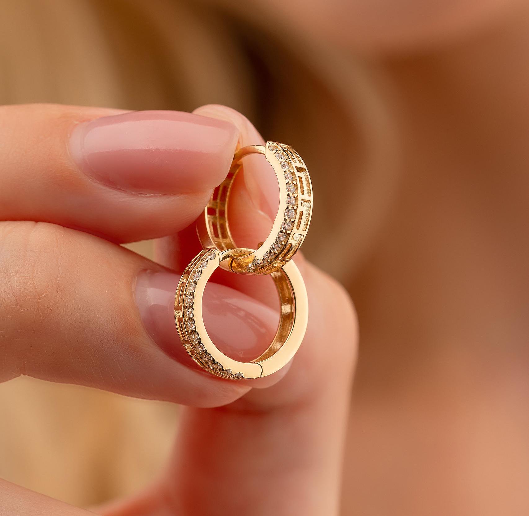 Gold Key With Diamond - Etsy