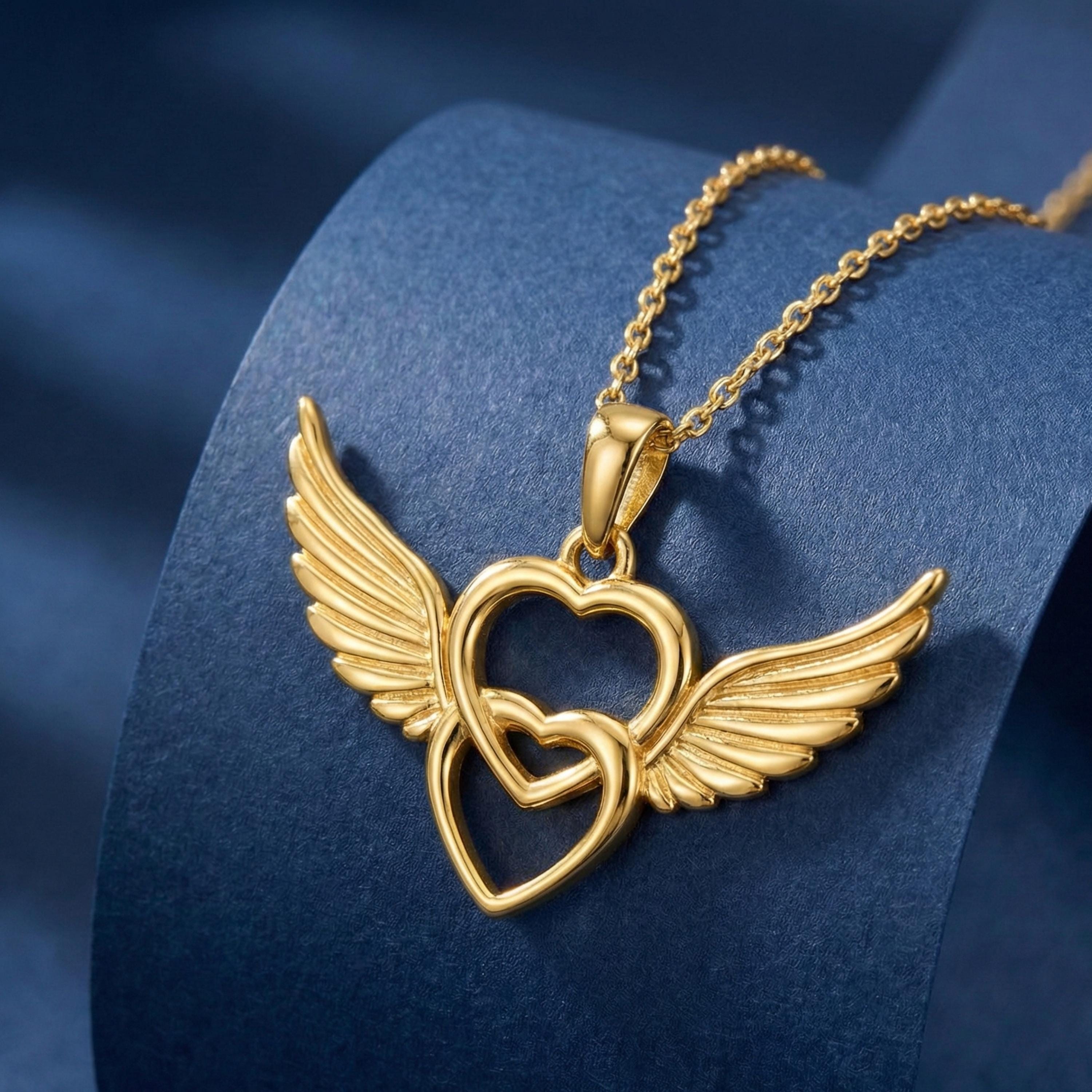 14kt gold pendant sacred heart - Etsy 日本