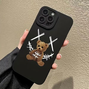 Burning PA Iphone Case 15 Pro Max in black - Palm Angels® Official