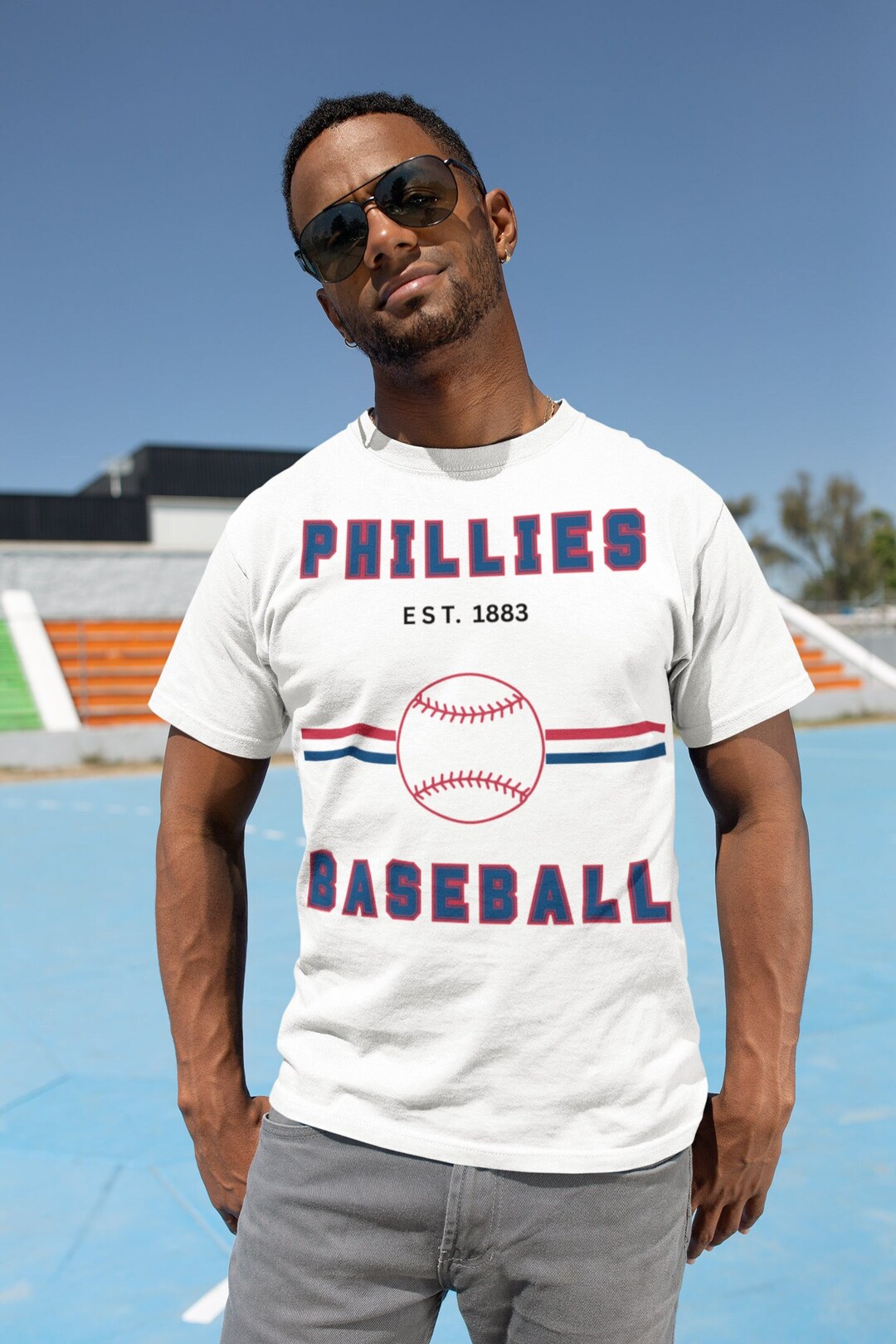 Phillies Baseball Tshirt Unisex Etsy