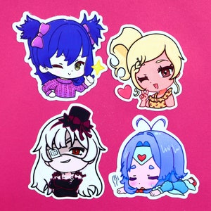 Pink B*tch Club - Chibi Stickers