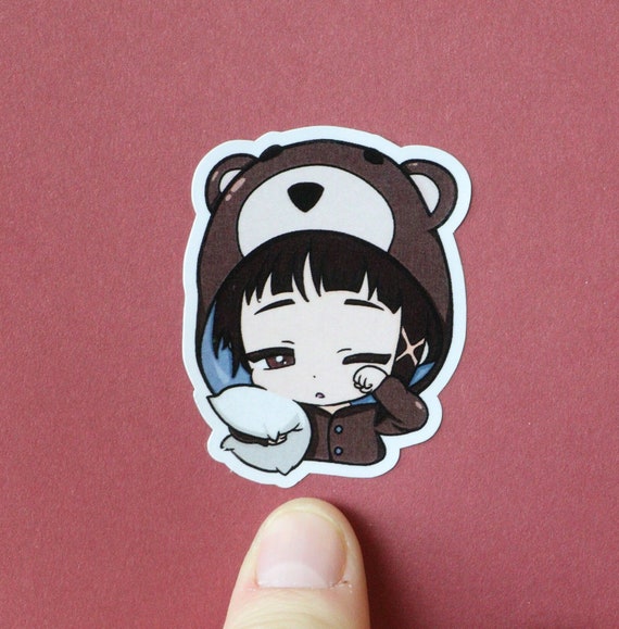 Bearsuit Lain (serial Experiments Lain) - Chibi Sticker - Etsy