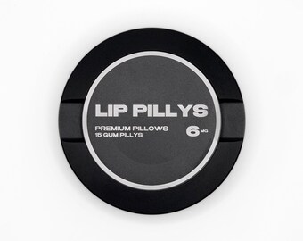 LIP PILLYS: Metal Snus Can, Metal Can for Zyn Pouches, Snus Holder, Snus Can, Dip Can, Snus Container, Gift For Zyn User, Gift For Him