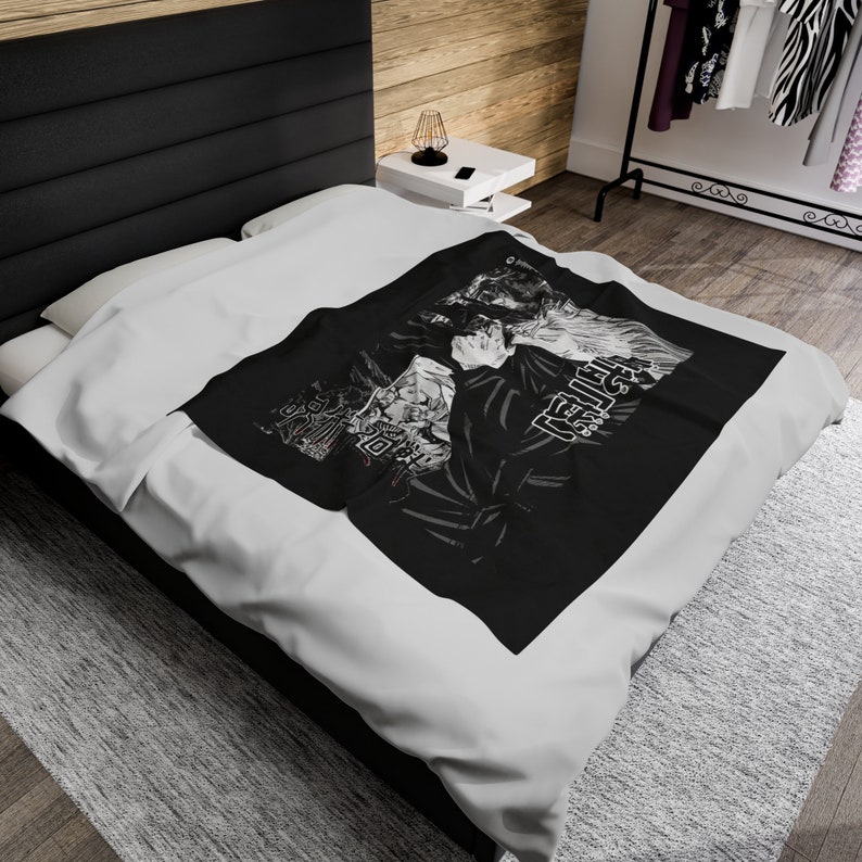 Jujutsu Kaisen Blanket, Gojo Satoru Anime Blanket, Anime Blanket, Anime