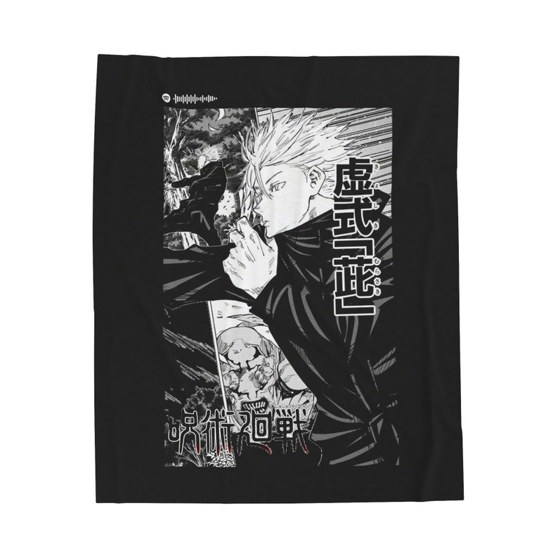 Jujutsu Kaisen Blanket, Gojo Satoru Anime Blanket, Anime Blanket, Anime Gift, Anime Lover Gift