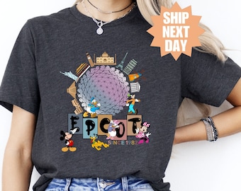 World Traveler Shirt, Disney Epcot Shirt, Disney Castle Shirt, Disneyland Vacation Shirt, Disney Epcot 2024 Shirts, Mickey And Friends Shirt