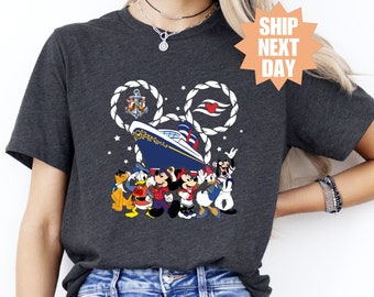 Camiseta de Disney Cruise Tour, camiseta de Mickey y sus amigos, camiseta de Disney Cruise, camiseta de Disneyland Mickey, camiseta de Disney Cruise a juego, camiseta de crucero