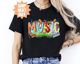 Music Teacher Shirt, Music Education Shirt, Musical Note Shirt, Music Teacher Appreciation, Music Shirt, Teacher Shirt,  Music Teacher Gift