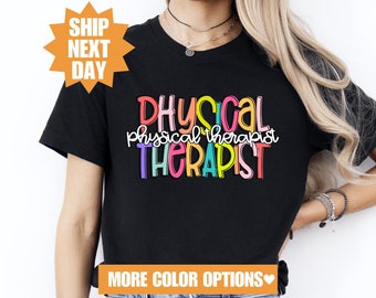 Pädiatrische Physiotherapie T-Shirt, Physiotherapie Shirt, PTA T-Shirt, neue Physiotherapie Geschenk, Physiotherapie Abschluss Geschenkidee