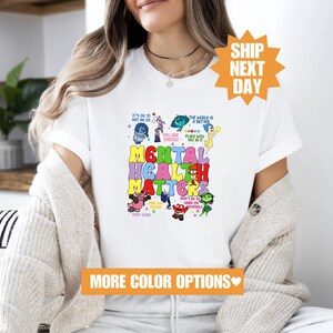 Inside Out Mental Health Matters Shirt, Disney Inside Out TShirt, Speech Therapy Shirt, Inside Characters Group Shirt, Emotional Feel Shirt