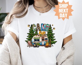 Funny Camping Shirt, Camp Life Shirts, Camp Group Shirts, Life Is Better Around The Campfire Shirt, Hiking Lover Shirt, Girls Weekend Shirt