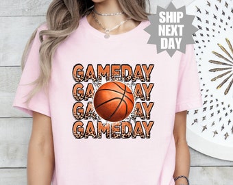Camiseta de baloncesto, camiseta de mamá de baloncesto, camiseta del día del juego, camiseta de fanático del baloncesto, camiseta de amante del baloncesto, temporada de baloncesto, camiseta de mamá de baloncesto