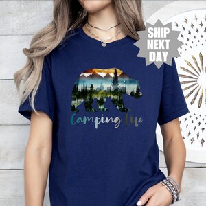 Happy Camper Shirt, Camping Life Shirts, Camper T-shirt, Camp Group Shirts, Adventure Shirt, Camper Shirt, Camping Group, Funny Camper Shirt