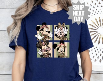 Animal shirt, Minnie Ear Shirt, Disneyworld Shirts, Disneyland Castle Shirt, Cute Minnie Mouse, Woman Disney Shirt, Disney T-Shirt for Women