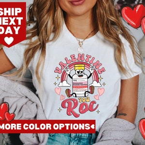Valentine Gift For Nurse, Nurse Valentine Gift Sweatshirt, Valentines Day Nurse Shirt, Nurse Valentine Sweatshirt, Valentine You Roc Shirt