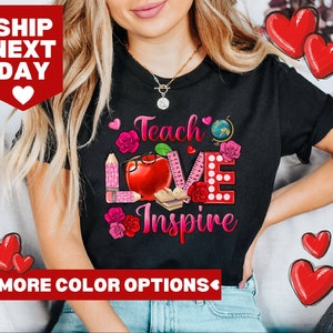 Teacher Valentines Day Gift from Student, Valentines Day Shirt, Teacher Valentine&#39;s Day Shirts For Teachers,  Valentine&#39;s Day Teacher Shirt