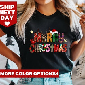 Weihnachten Familie Shirt, Weihnachten Shirt, Frohe Weihnachten Shirt, Weihnachtsgeschenk, 70er Jahre Stil frohe Weihnachten Shirt, Familie Weihnachten Shirt