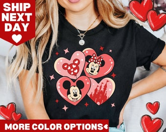 Disney Valentijnsdag sweatshirt, Disney Valentijnsdag koppels matching T-shirt 2024, Disneyland Love shirt, Disneyland Valentine shirt