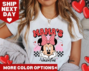 Mickey and Minnie, Disneyland Valentines Day Shirt, Mickey And Friends Valentine Sweatshirt, Disney Love Mickey, Magical Castle Sweatshirt