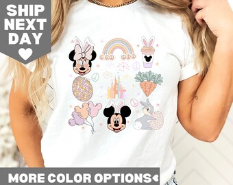 Easter Bunny Shirt, Disney Easter Shirt, Easter Matching Shirt, Cute Easter Shirt, Easter Day Shirt, Easter Shirt, Magic Kingdom Easter Day