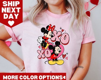 Disney Mickey Minnie Valentine Sweatshirt, Mickey and Minnie Sweatshirt, Disney Valentine Day Shirt, Mickey and Minnie In Love Sweatshirt