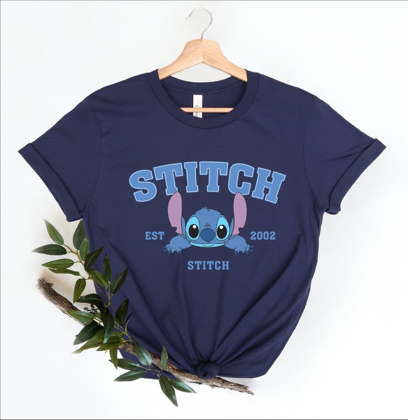 Cute Stitch Shirt, Stitch Est 2002 T-Shirt, Lilo And Stitch T-Shirt, Cute Lilo And Stitch T-Shirt, Disney World T-Shirts, Disneyland T-Shirt image 4