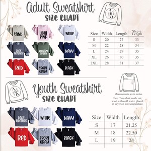 adult sweatsuit size chart for the youth sweatsuit size chart