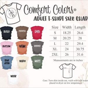 a t - shirt size chart for a child's t - shirt