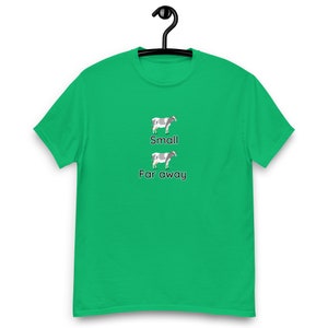Father Ted T-Shirt: Small, Far Away Cow Joke, Irish Comedy Tee