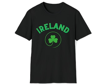 Lucky Shamrock T-Shirt - Ireland Souvenir Graphic Tee