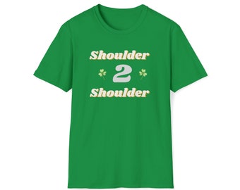 Shoulder 2 Shoulder T-Shirt – Irish Rugby Anthem Fan Tee