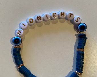 T.S inspired bracelet Midnights