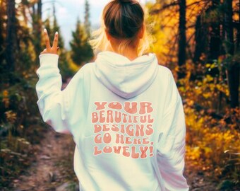 Gildan 18500 Mockup Back Y2K Mockup Hoodie Forest Mockup Oversized White Hoodie Mockup Oversided gildan 18500 hoodie mockup outdoor mock up