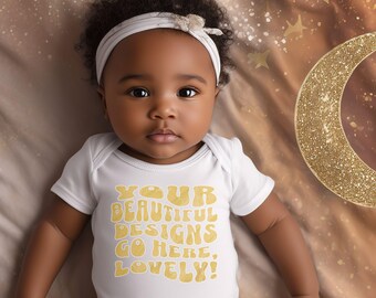 Maqueta de lienzo Bella 100B blanco, maqueta de piel de conejo 4400, maqueta de piel de conejo 4442, maqueta de Babybugz BZ10, maqueta de mono de bebé minimalista