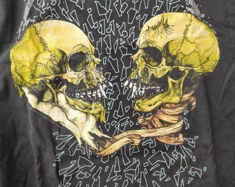 Vintage 90s Metallica Pushead T Shirt Large Size - Etsy