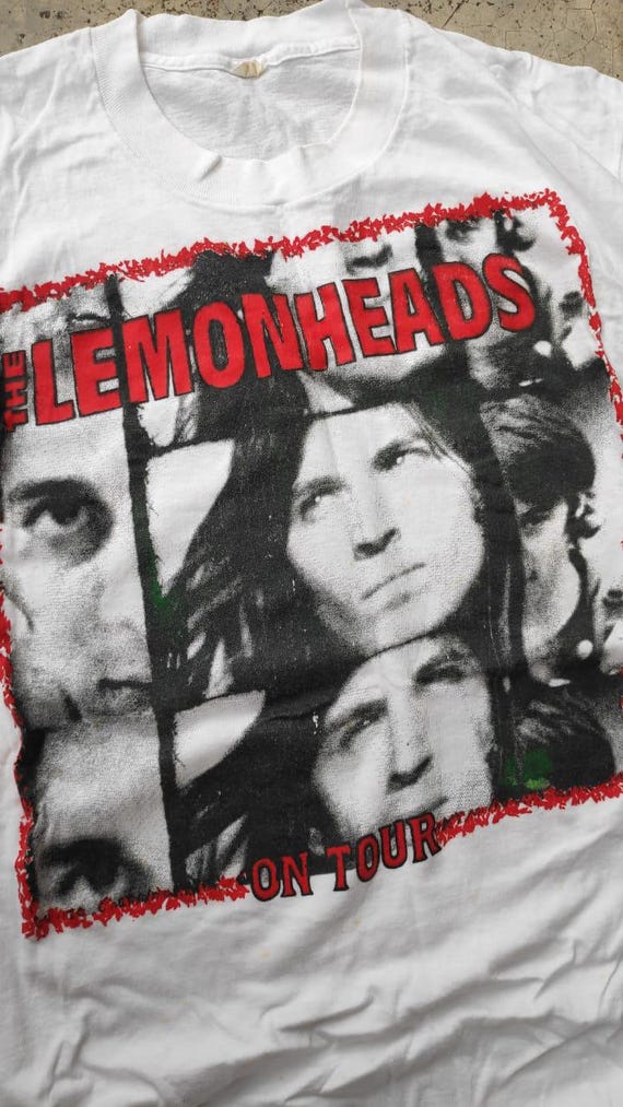 LEMONHEADS　Tシャツ　90s　Lサイズ RARE Vintage 90s The Lemonheads Come On Feel Tour T Shirt