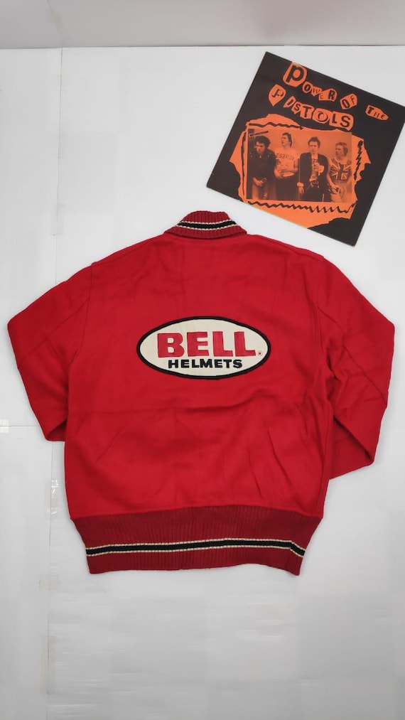 Vintage BELL Helmets Varsity Jacket