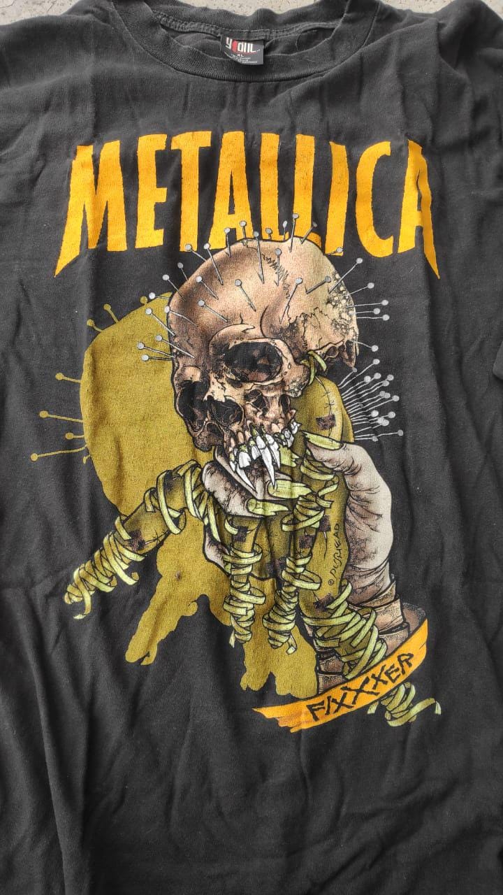 Vintage METALLICA Fixxer Pushead Giant - Etsy